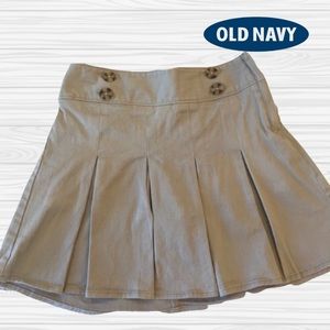 Old Navy Uniform Skort Khaki Girls size XSmall 5